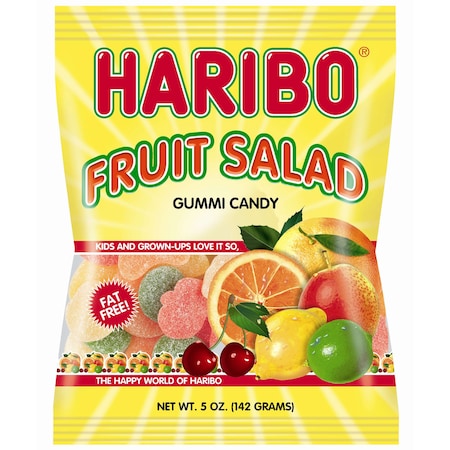 Haribo Haribo Confectionery Fruit Salad 5 oz., PK12 38225